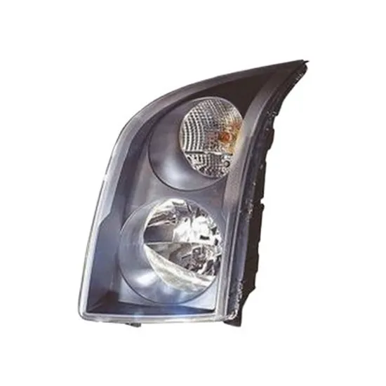 Far stanga VW CRAFTER 1 2006->2016 perioada 2011 2012 2013 2014 2015 2016 pana la an de fabricatie 05/2013, fara motor reglaj, semnal alb, cu reglaj electric, cu bec H7/H7