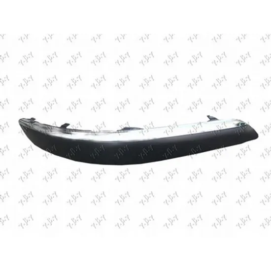 Bandou bara fata VW TOURAN 2003->2010 Bandou bara fata dreapta cu ornament cromat 2006- Perioada 2003 2004 2005 2006 2007 2008 2009