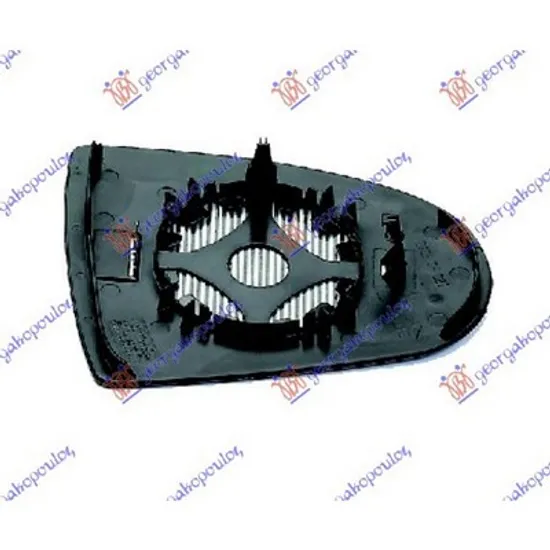Sticla Oglinda MITSUBISHI COLT 6 2004->2012 Geam oglinda exterioara stanga Perioada 2004 2005 2006 2007 2008 2009 2010 2011 2012