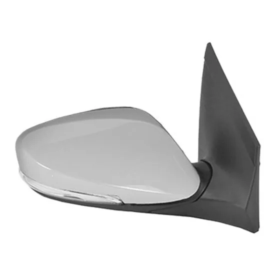 Oglinda exterioara dreapta HYUNDAI ELANTRA 2011->2016, i30 2012->2017 perioada 2011 2012 2013 2014 2015 , cu semnal, cu incalzire, numar pini 12, rabatare electrica, pentru vopsit,