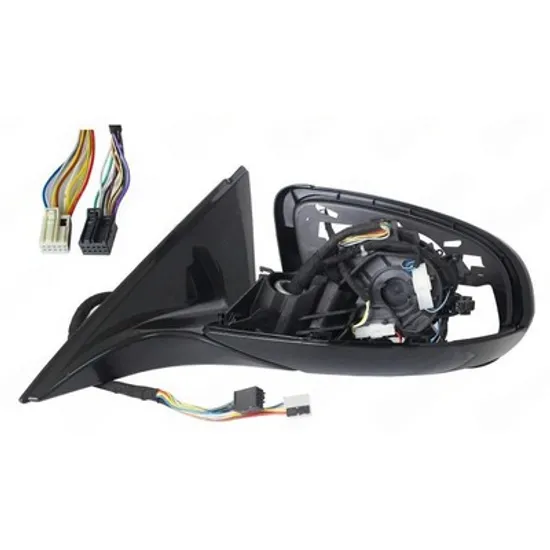 Oglinda MERCEDES S-CLASS W222 2013->2020 Oglinda exterioara electrica cu incalzire cu rabatare electrica cu memorie si lampa podea (doar corp) (cu senzor banda) 18 PIN STANGA Perioada 2017 2018 2019 2020