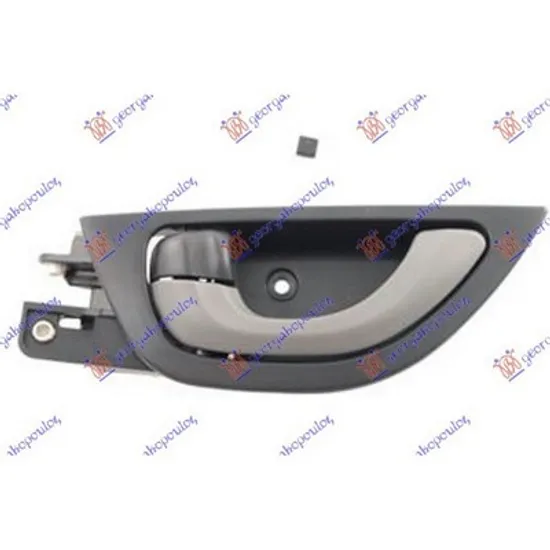 Maner Usa HONDA JAZZ 3 2007->2014 Maner usa fata/spate interior gri stanga Perioada 2008 2009 2010 2011 2012 2013 2014 2015