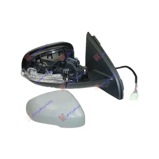 Oglinda VOLVO S60 2 2010->2018 Oglinda exterioara electrica cu incalzire cu rabatare electrica (cu semnal si cu lampa podea si memorie) dreapta Perioada 2010 2011 2012 2013 2014 2015