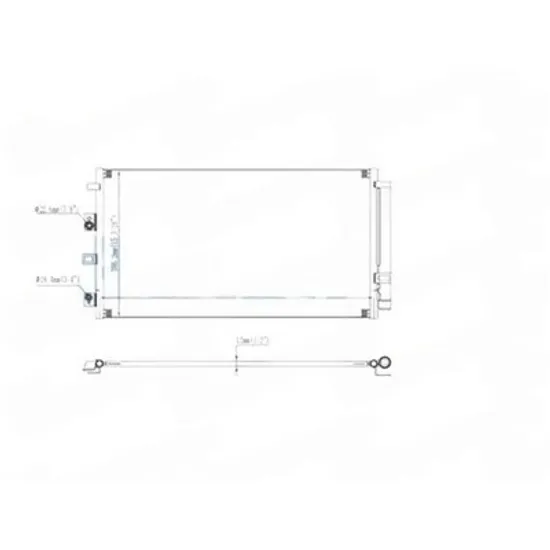 Radiator Aer Conditionat FORD KUGA 3 2019-> Radiator condensator aer conditionat 2.5 benzina HYBRID (721x386x12) Perioada 2019 2020 2021 2022 2023 2024