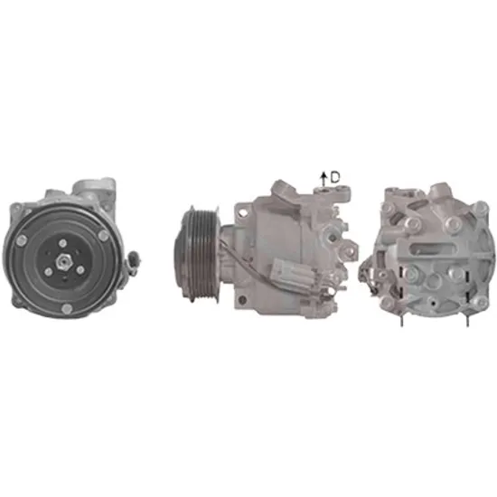 Compresor aer conditionat OPEL ADAM 2012->2019 1.4 74KW 101CP , pentru motor A 14 XER, B 14 XER, D 14 XER perioada 2012 2013 2014 2015 2016 2017 2018 2019