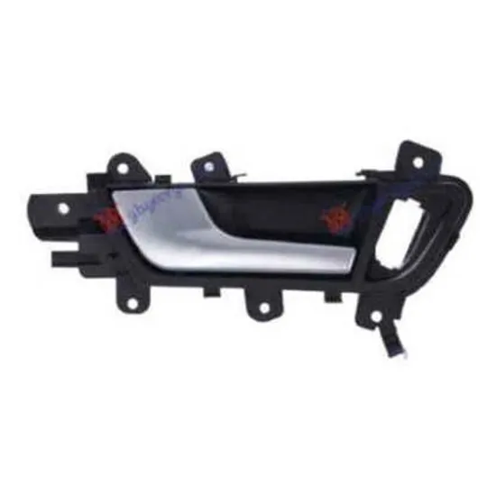 Maner Usa AUDI A4 B8 2007->2015 Maner usa spate interior (argintiu negru) stanga Perioada 2007 2008 2009 2010 2011 2012 2013 2014 2015