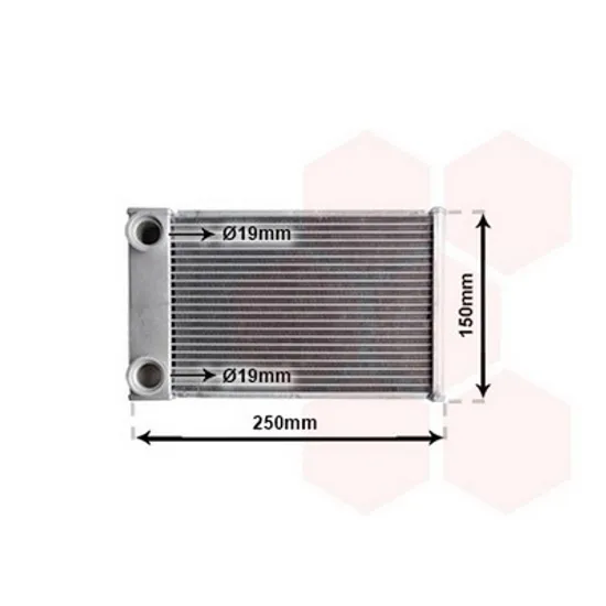 Radiator Incalzire OPEL MOKKA / MOKKA X 2012->2020 Calorifer 205x150 Perioada 2012 2013 2014 2015 2016 2017 2018 2019 2020 2021 2022