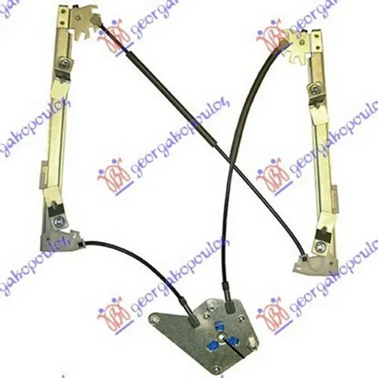 Macara Usa FORD B-MAX 2012-> Macara geam usa spate electrica (fara motor)EUROPE dreapta, Perioada 2012 2013 2014 2015 2016 2017 2018