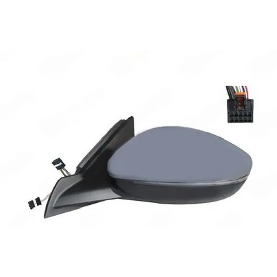Oglinda PEUGEOT 208 2 2019-> Oglinda exterioara electrica cu incalzire cu rabatare electrica pentru vopsit (cu semnal LED si lampa podea) (10H10P) STANGA Perioada 2023 2024 2025