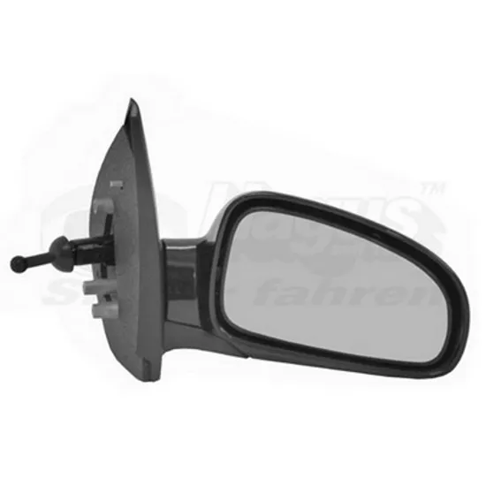 Oglinda CHEVROLET AVEO SEDAN T250 2005-> Oglinda exter dreapta neagra mecanica (07-12) Perioada 2007 2008 2009 2010 2011 2012