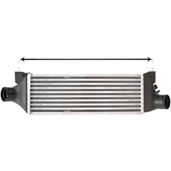 Intercooler FORD TRANSIT 2000->2006 2.0 DI 63KW 86CP , pentru motor F3FA perioada 2000 2001,2002,2003,2004,2005 2006