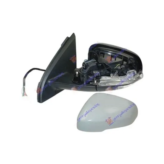 Oglinda VOLVO S60 2 2010->2018 Oglinda exterioara electrica cu incalzire pentru vopsit (cu semnal)si senzor stanga Perioada 2010 2011 2012 2013 2014 2015