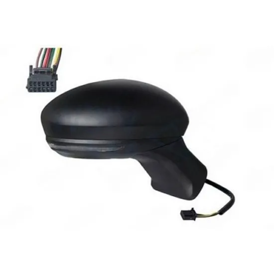 Oglinda MITSUBISHI ASX 2023-> Oglinda exterioara electrica cu incalzire negru (cu semnal si senzor) (9 PIN) DREAPTA Perioada 2023 2024 2025