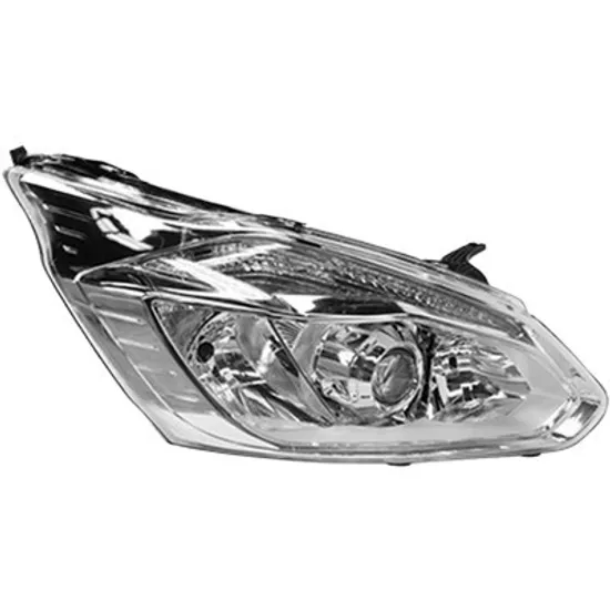 Far dreapta FORD TOURNEO CUSTOM 2012->, TRANSIT CUSTOM 2012-> perioada 2012 2013 2014 2015 pana la an de fabricatie 2018, cu motor reglaj, fumuriu, cu reglaj electric, cu lumina de zi, adaptiv, cu bec H15, cu bec H7/H1,