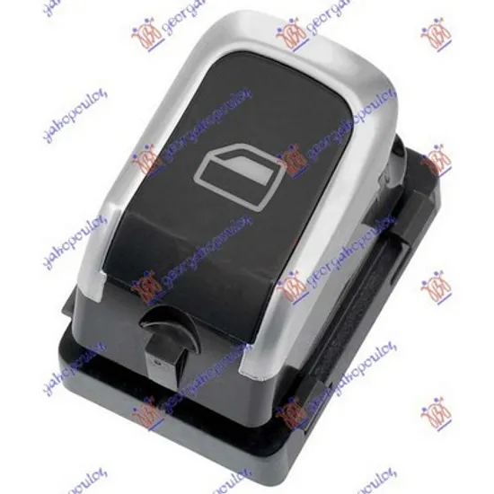 Butoane Usa AUDI Q3 8UB, 8UG 2011->2018 Comutator usa fata/spate 4 pini cromat/negru dreapta Perioada 2011 2012 2013 2014 2015 2016 2017 2018