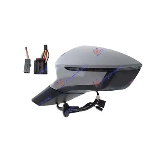 Oglinda SEAT ATECA 2016-> Oglinda exterioara electrica cu incalzire cu rabatare electrica (cu semnal & cu lampa podea & senzor de banda) 11 PIN stanga Perioada 2016 2017 2018 2019 2020 2021 2022
