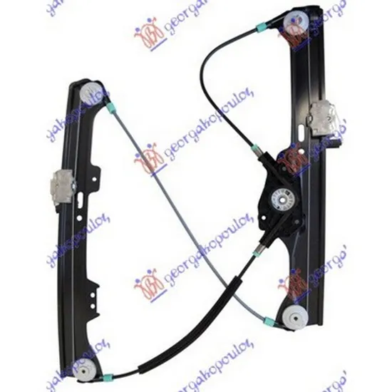 Macara Usa BMW 5 E60 2001->2010 Macara usa fata electrica fara motor (EUROPE) stanga Perioada 2003 2004 2005 2006 2007 2008 2009 2010