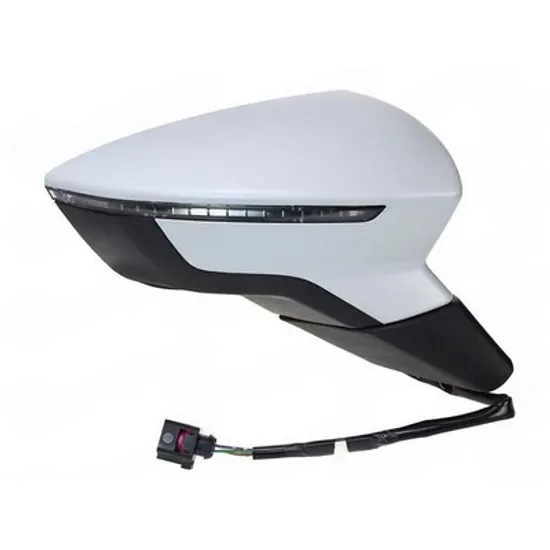 Oglinda SEAT LEON 2012-> Oglinda exterioara electrica pentru vopsit (cu semnal) DREAPTA Perioada 2012 2013 2014 2015 2016 2017