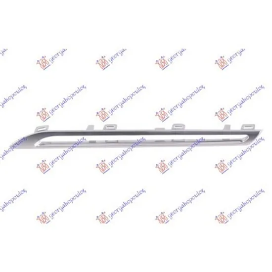 Ornament Grila MERCEDES GLE W166 2015->2018 Bandou grila fata inferior cromat stanga Perioada 2015 2016 2017 2018
