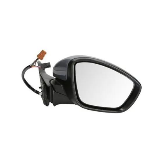 Oglinda PEUGEOT 208 1 2012->2018 Oglinda exterioara electrica cu incalzire pentru vopsit (cu semnal si senzor) (suport cromat) 9 PIN DREAPTA Perioada 2015 2016 2017 2018 2019