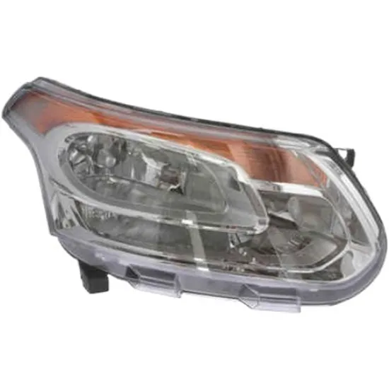 Far dreapta CITROEN C3 Picasso 2009-> perioada 2010 2011 2012 2013 2014 2015 cu motor reglaj, semnal galben, cu reglaj electric, cu bec H7/H1
