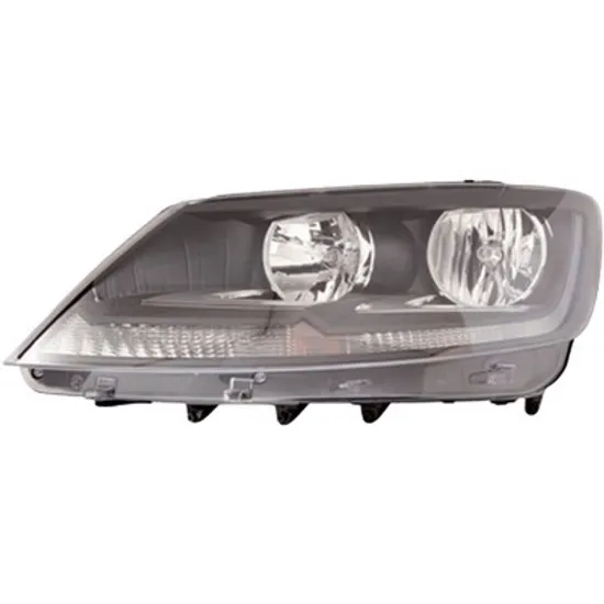 Far stanga SEAT ALHAMBRA 2010-> perioada 2010 2011 2012 2013 2014 2015 cu motor reglaj, fumuriu, semnal alb, cu reglaj electric, cu lumina de zi, cu bec H15, cu bec H7, cu bec H7/H7,