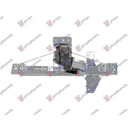 Macara Usa PEUGEOT 207 2006->2015 Macara usa spate reglaj electric COMFORT break stanga Perioada 2006 2007 2008 2009 2010 2011 2012