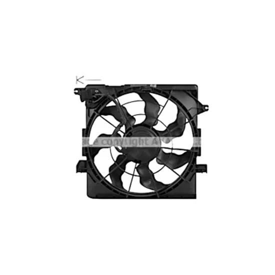 Ventilator motor KIA SPORTAGE 3 2010->2015 pentru 2.0 CRDi, 2.0 R, perioada 2010 2011 2012 2013 2014 2015