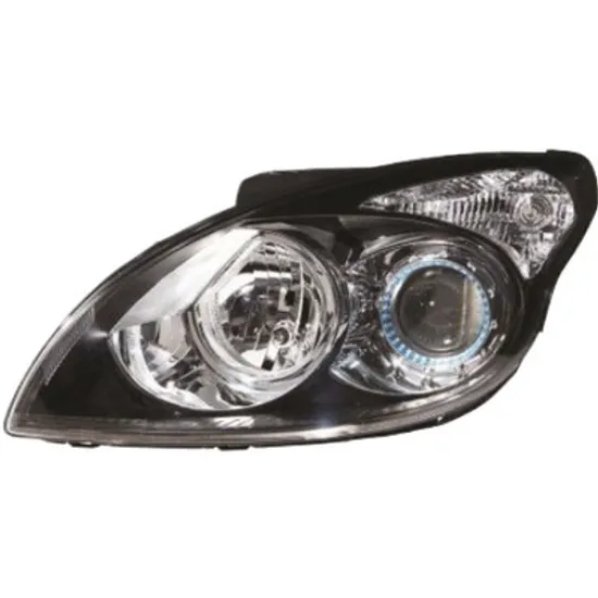 Far dreapta HYUNDAI ELANTRA 2007->2011 perioada 2010 2011 cu motor reglaj, semnal alb, cu reglaj electric, Tara productie vehicul Cehia, cu bec H7/H1