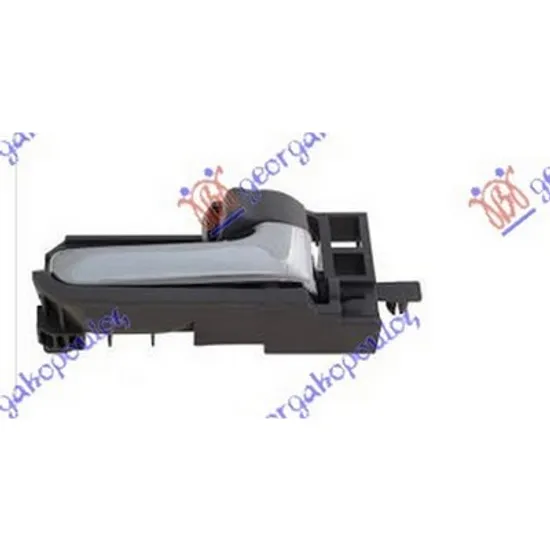 Maner Usa TOYOTA HILUX 7 2004->2015 Maner usa fata/spate interior cromat/gri dreapta Perioada 2005 2006 2007 2008 2009 2010 2011 2012 2013 2014