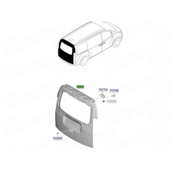 Capota Spate HYUNDAI STARIA 2025-> Hayon (O) Perioada 2025