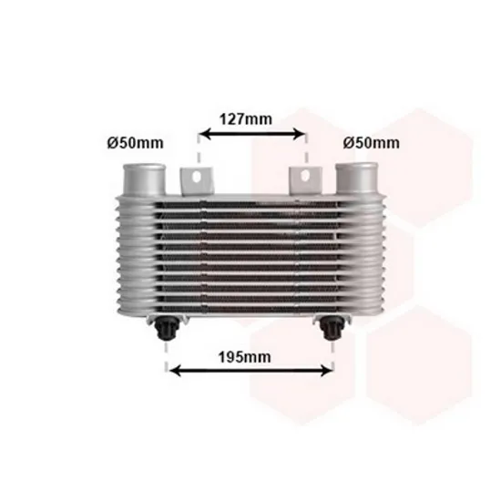 Intercooler FORD RANGER 1997->2006 Radiator intercooler 2,5 - 2,9 TD (20x14x64) Perioada 1998 1999 2000 2001 2002 2003 2004 2005 2006