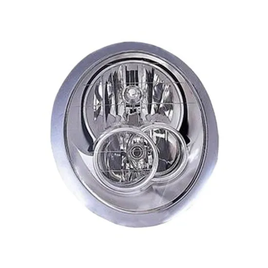 Far stanga MINI MINI COOPER R50; R53 2001->2006 perioada 2001 2002 2003 2004 2005 2006 de la an de fabricatie 07/2004, cu motor reglaj, semnal transparent, cu reglaj electric, cu bec H7/H7