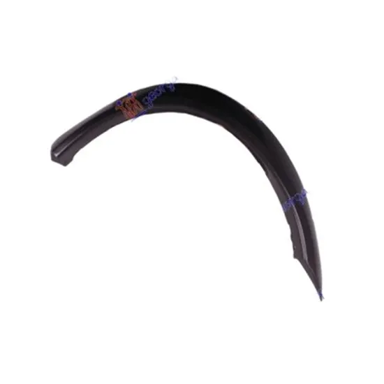 Bandou aripa spate OPEL CORSA C 2000->2009 Ornament arcuit aripa spate 2004-> cu prag de plastic stanga, Perioada 2004 2005 2006