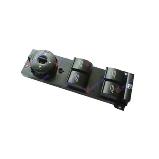 Buton Geamuri FORD FOCUS 2 2004->2013 Panou buton comanda geamuri fata (Quadruple)(1 4 pini ) stanga Perioada 2004 2005 2006 2007 2008 2009 2010