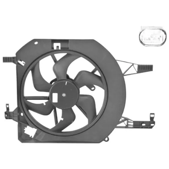 Ventilator motor RENAULT TRAFIC 2 2001-> pentru 2.0 dCi 115 , perioada 2006 2007 2008 2009 2010 2011