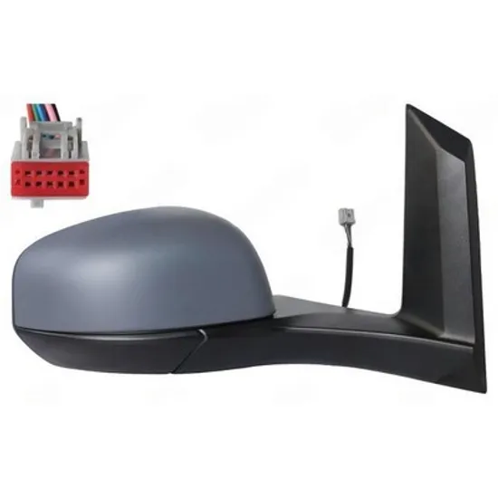 Oglinda FORD TRANSIT CONNECT 2014-> Oglinda exterioara electrica cu incalzire cu rabatare electrica pentru vopsit cu senzor banda (9 PIN) DREAPTA Perioada 2019 2020 2021 2022