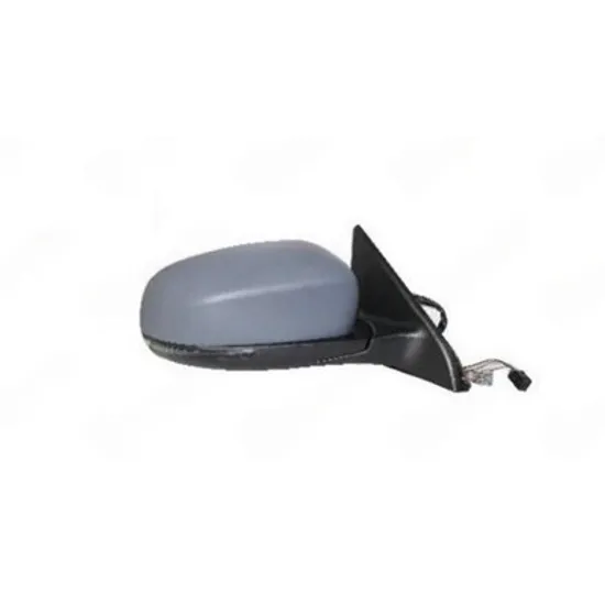 Oglinda JEEP COMPASS 2016-> Oglinda exterioara electrica cu incalzire cu rabatare electrica pentru vopsit (cu semnal si lampa podea) DREAPTA Perioada 2016 2017 2018 2019 2020 2021