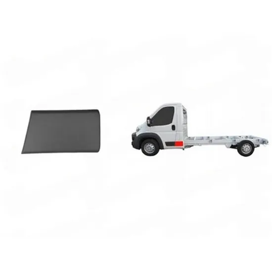 Bandou Lateral PEUGEOT BOXER 2006-> Bandou stalp Usa fata gri (caroserie deschisa) STANGA Perioada 2014 2015 2016 2017 2018 2019 2020