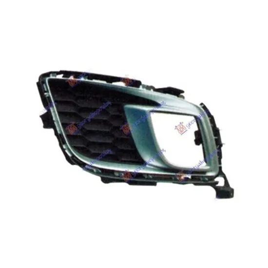 Grila Bara MAZDA 6 GG 2007->2013 Grila bara fata laterala (cu gauri proiector) (SPORT) -2011 dreapta Perioada 2007 2008 2009 2010 2011