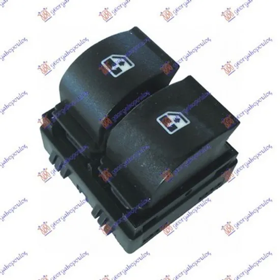 Buton Geamuri FIAT LINEA 2006-> Panou buton comanda geamuri fata (dublu)( 4 pini ) stanga Perioada 2007 2008 2009 2010 2011 2012 2013 2014 2015 2016 2017 2018