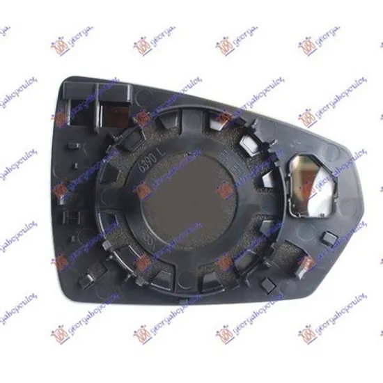 Sticla Oglinda VW POLO 6 2017-> Geam oglinda exterioara cu incalzire stanga Perioada 2017 2018 2019 2020 2021 2022 2023
