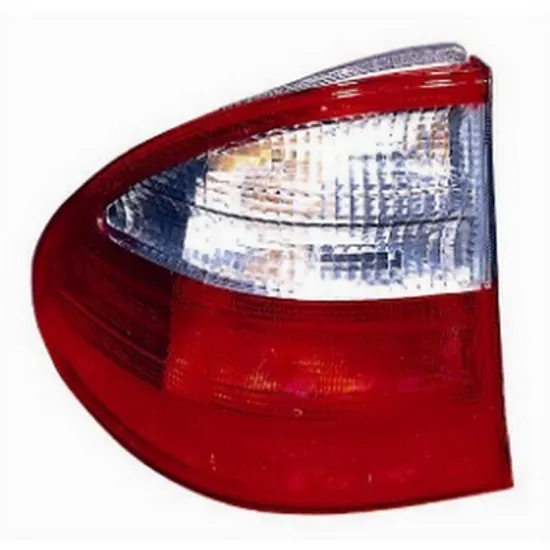 Stop Spate MERCEDES E-CLASS W210 1995->2002 Lampa spate exterioara stanga, rosu/alb, ptr Classic/Elegance, ptr Break ((W210) 06.99-12.01) Perioada 1999 2000 2001 2002