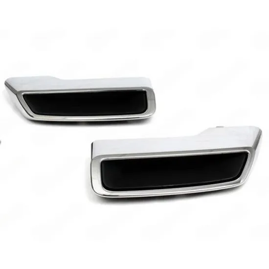 Bandou spate PEUGEOT 5008 2 2016-> Ornament spate Bandou esapament cu rama cromata (SET) Perioada 2020 2021 2022 2023 2024 2025