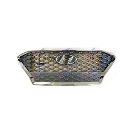 Grila Bara HYUNDAI KONA 2017-> Grila fata cu rama cromata original Perioada 2017 2018 2019 2020 2021 2022