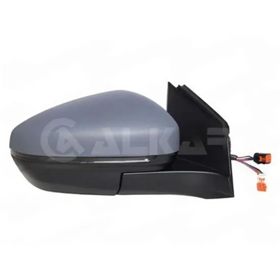 Oglinda PEUGEOT 3008 2016-> Oglinda exterioara electrica cu incalzire cu rabatare electrica pentru vopsit (cu semnal si lampa podea si senzor) DREAPTA Perioada 2016 2017 2018 2019 2020 2021