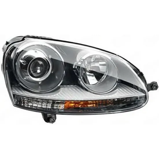 Faruri VW JETTA 5 2005->2010 Far XENON (negru) GTi (MARELLI) DREAPTA Perioada 2005 2006 2007 2008 2009 2010