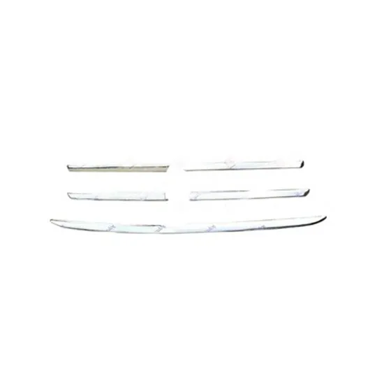 Bandou grila MERCEDES M-CLASS W163 1998->2005 Ornamente cromate grila radiator -set Perioada 1998 1999 2000 2001 2002 2003 2004 2005