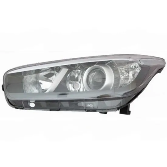 Faruri KIA CEED 2012->2018 Far reglaj electric (H7,H7,H7) (cu lampa iluminare curbe statica) (cu motor) (E) (DEPO) STANGA Perioada 2013 2014 2015