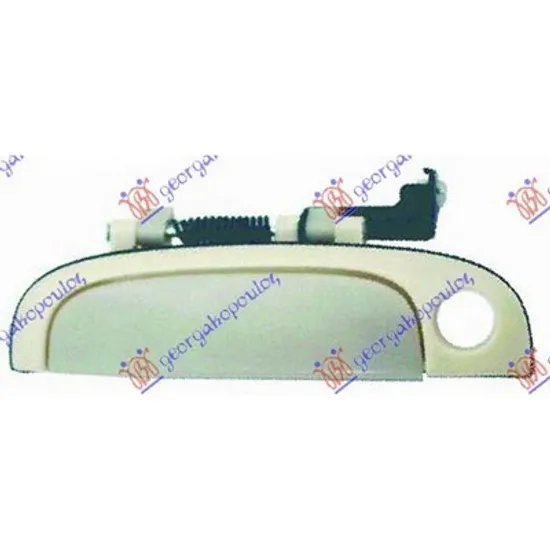 Maner Usa KIA RIO 2005->2011 Maner usa fata exterior stanga, 2005->2012 Perioada 2005 2006 2007 2008 2009 2010 2011